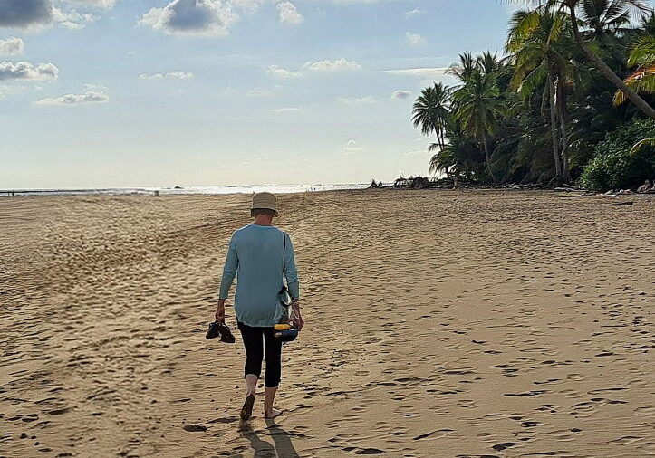mary-heritage-coach-mentor-beach Mary Heritage, coach and mentor, on the beach after her second career pivot
